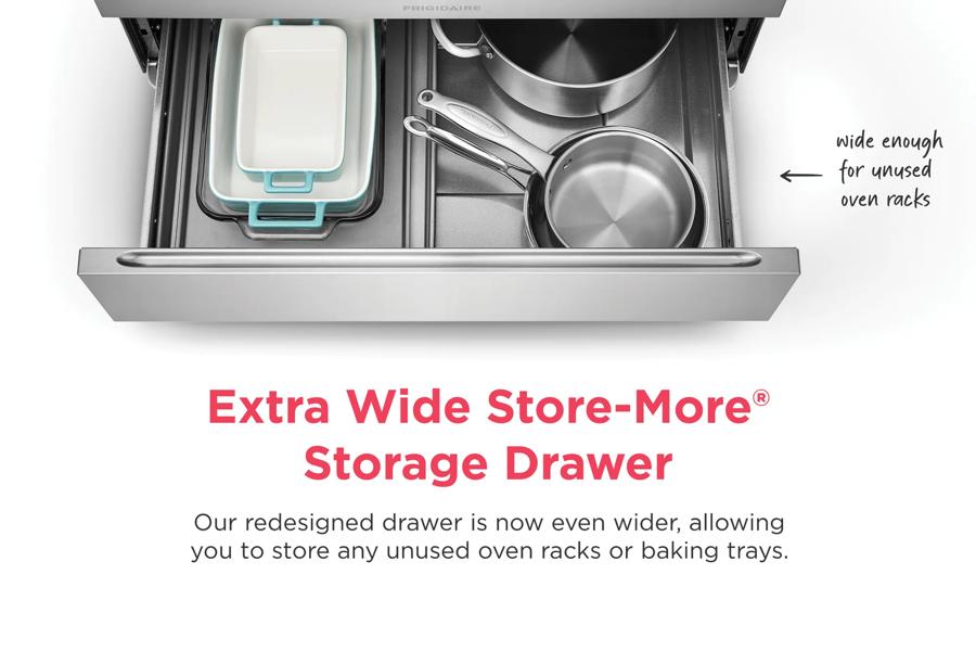 Extra Wide Store-More™ Storage Drawer