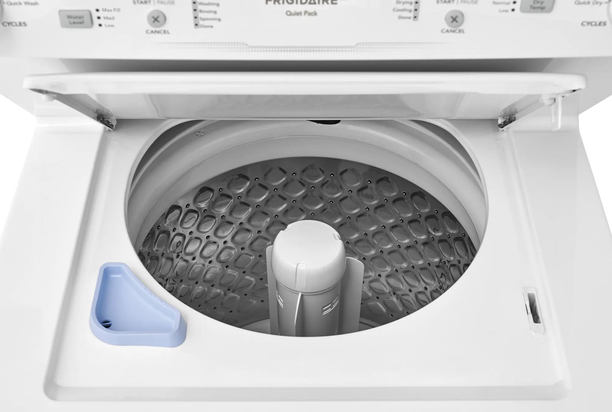 Centro de lavado Frigidaire: lavadora de 3.9 y secadora a gas de 5.5 pies cúbicos