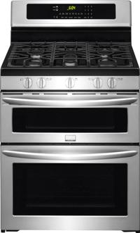 30" Freestanding Gas Double Oven Range