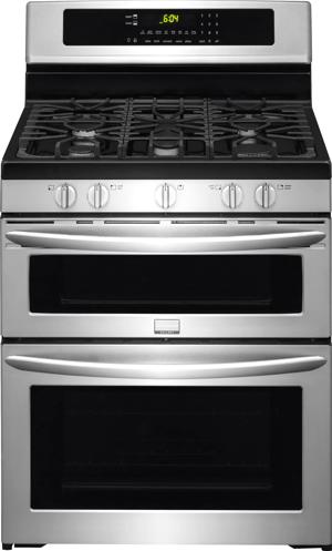 30" Freestanding Gas Double Oven Range