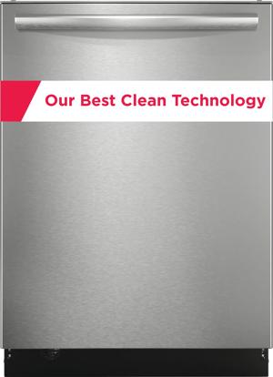 24" Stainless Steel Tub Dishwasher with CleanBoost®