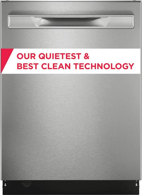 24" Stainless Steel Tub Built-In Dishwasher with CleanBoost™ Stainless Steel-GDSP4715AF