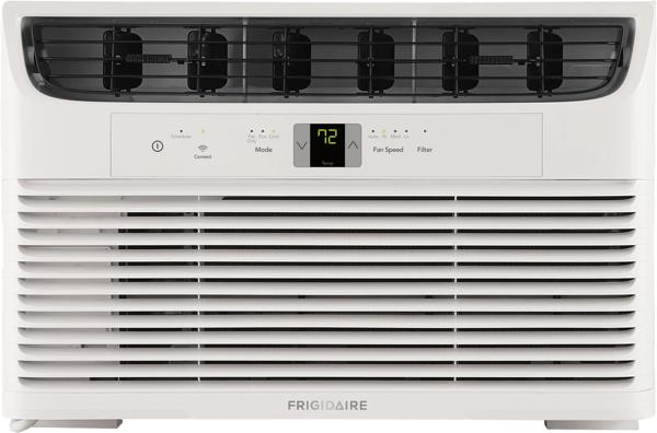 8,000 BTU Connected Window-Mounted Room Air Conditioner