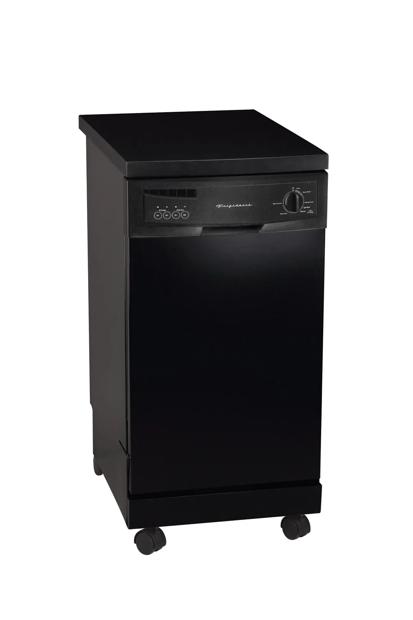18" Portable Dishwasher Black-FMP330RGB