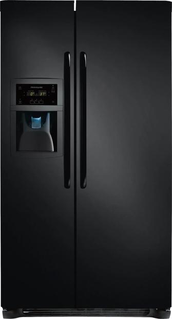 22.2 Cu. Ft. Counter-Depth Side-by-Side Refrigerator Ebony Black-FFSC2323LE