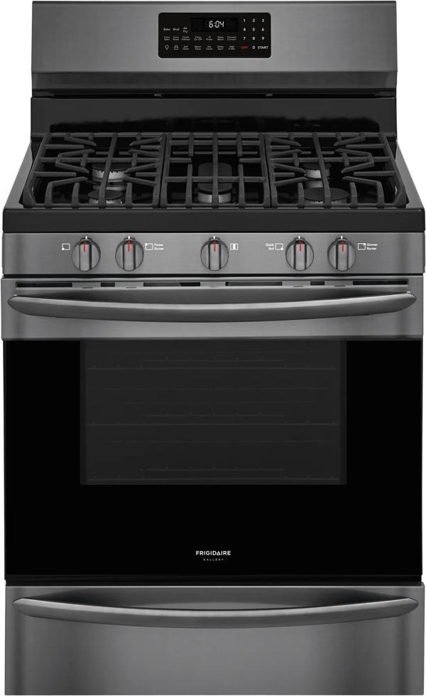 30" Freestanding Gas Range with Air Fry