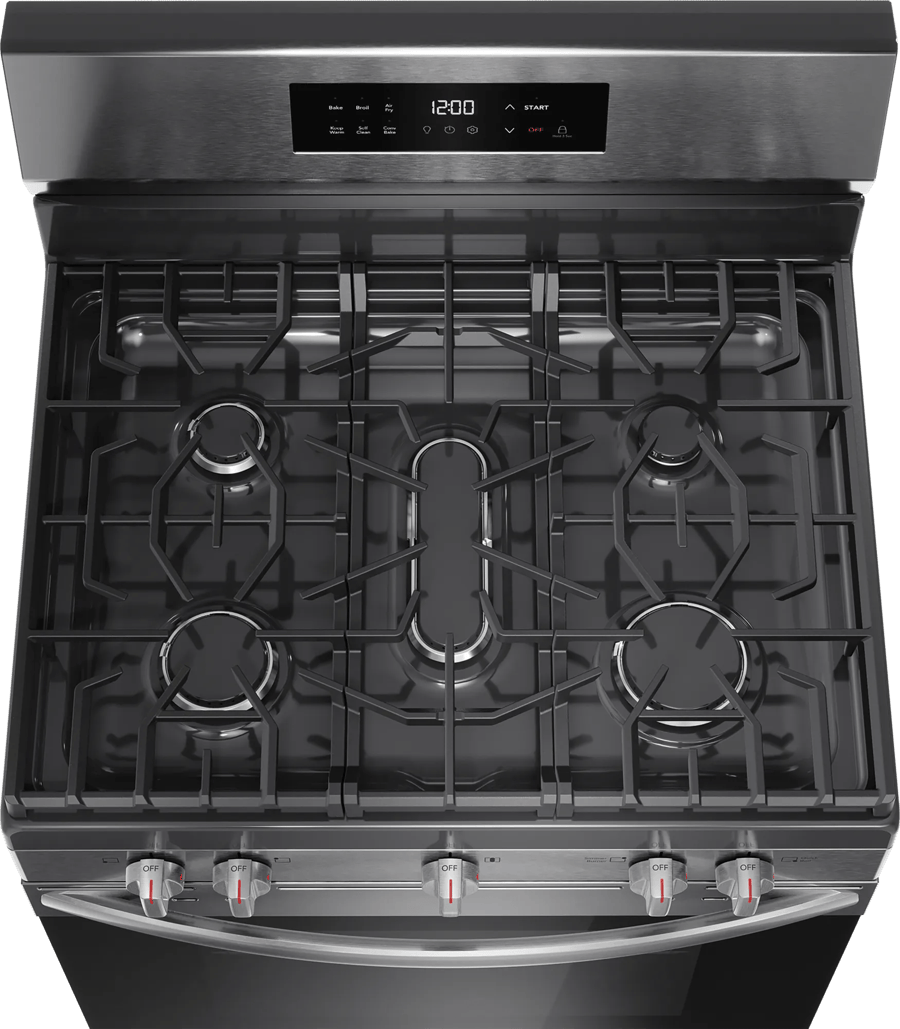 Five Burner Cooktop