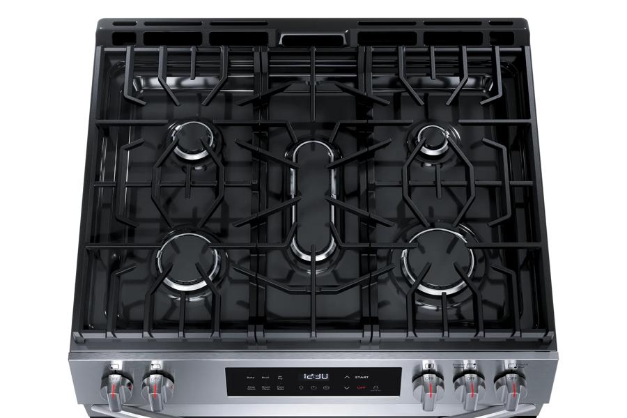 Five Burner Cooktop