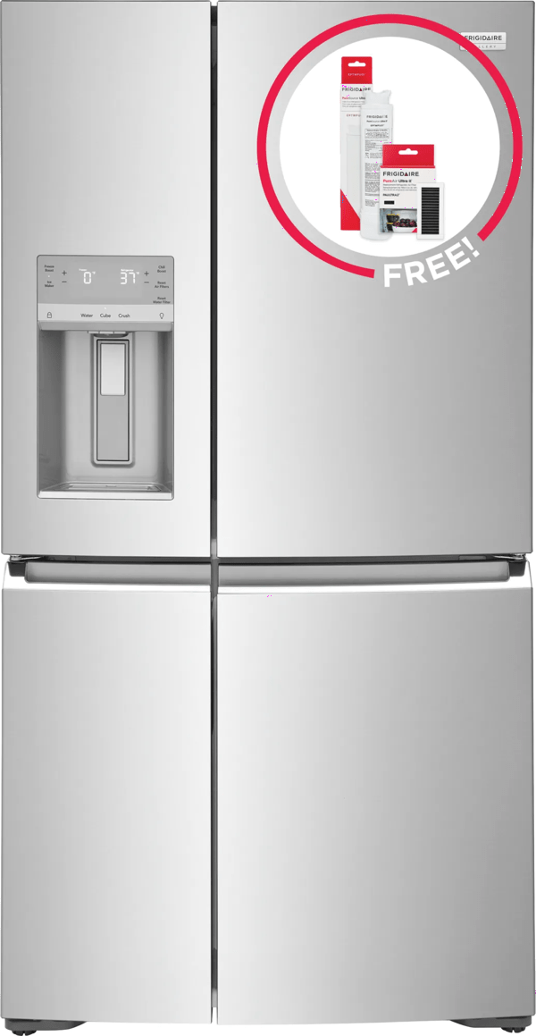 22 Cu. Ft. Counter-Depth 4-Door Refrigerator with Free Additional Filter Kit