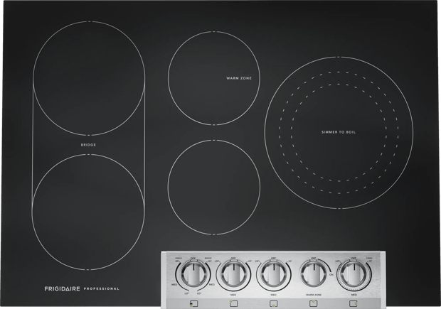 30" Electric Cooktop Stainless Steel-PCCE3080AF