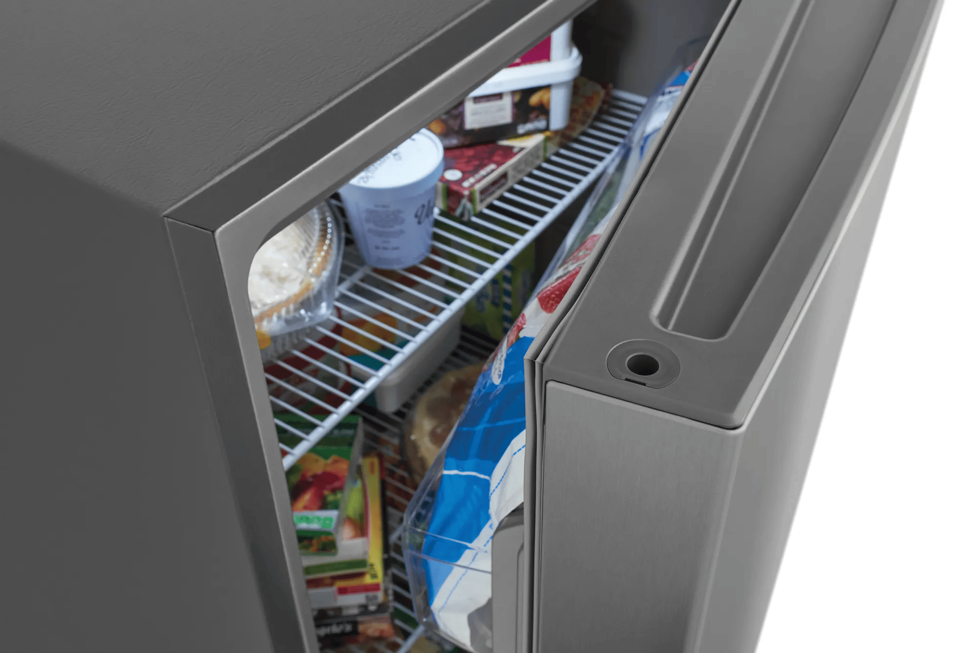20 Cu. Ft. Garage Ready Upright Freezer Stainless Steel-FFUE2022AF