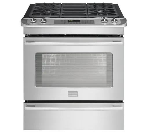30" Slide-In Dual-Fuel Range Stainless Steel-CPDS3085KF