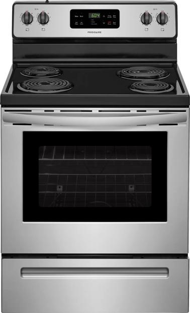 30" Electric Range Stainless Steel-CFEF3016TS