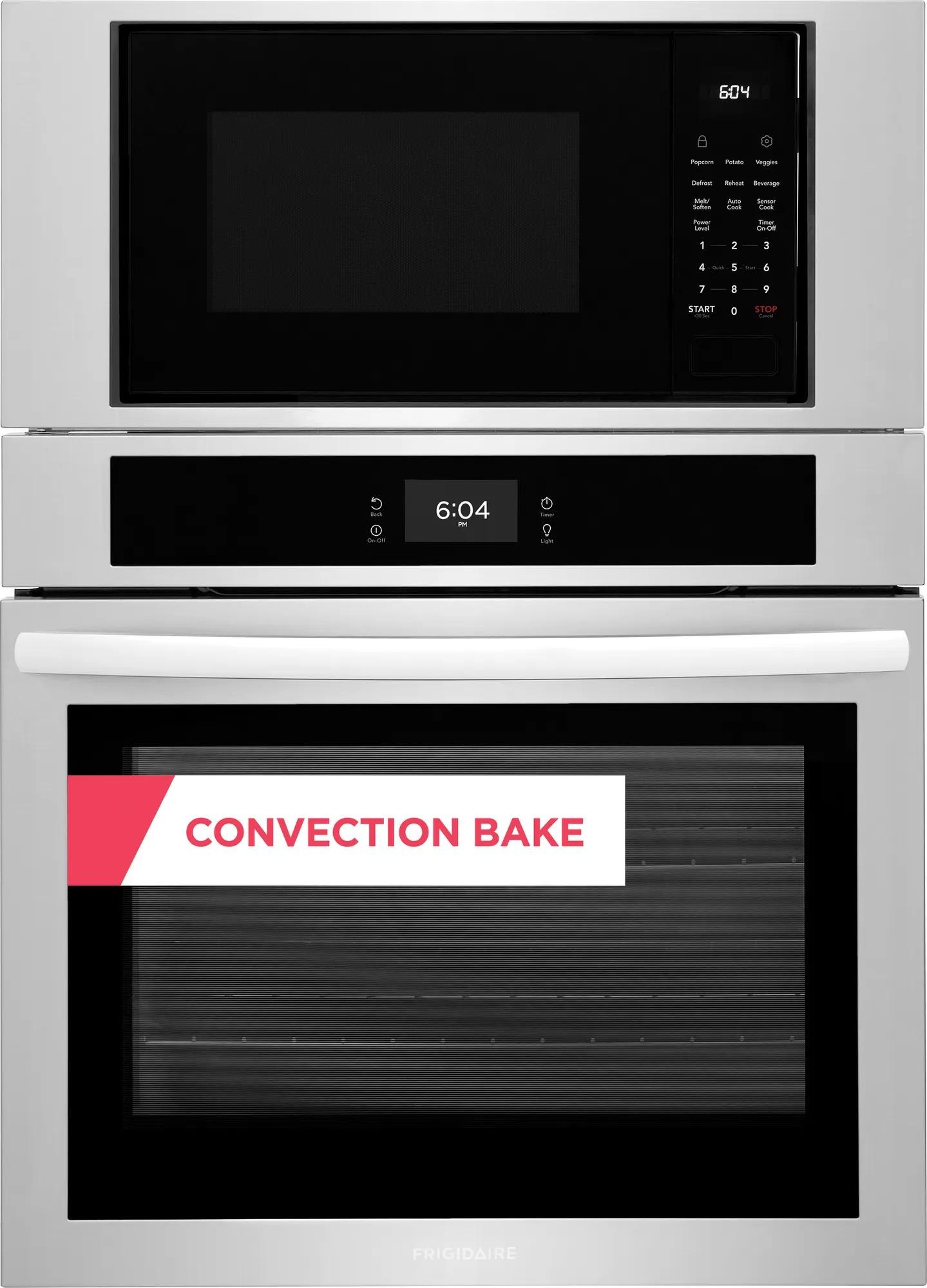 30" Electric Wall Oven and Microwave Combination