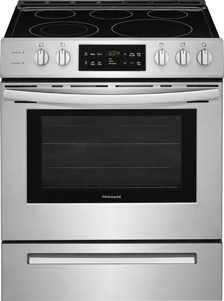 Frigidaire 30'' Front Control Freestanding Electric Range