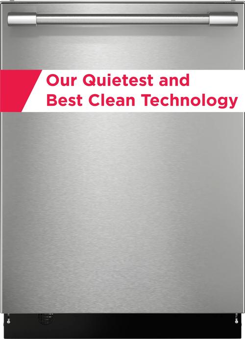 24" Stainless Steel Tub Dishwasher with CleanBoost® and Adaptive Quick Wash