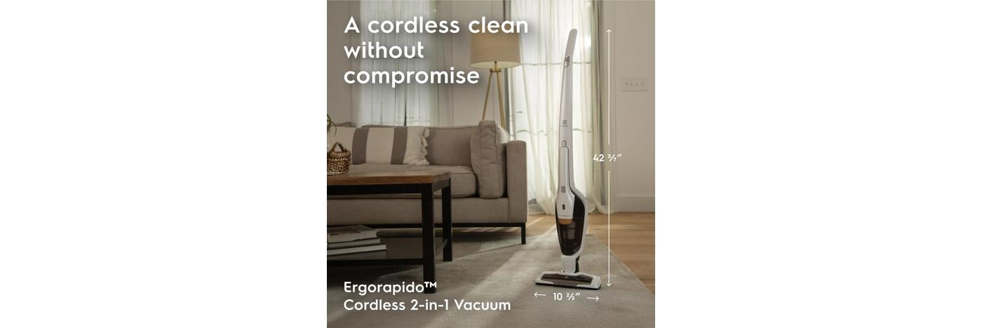 Ergorapido™ Vacuum EHVS2510AW ElectroluxNA