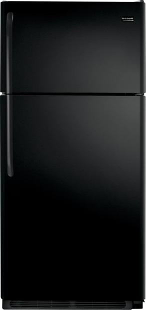 18 Cu. Ft. Top Freezer Refrigerator Ebony Black-FFHT1831QE