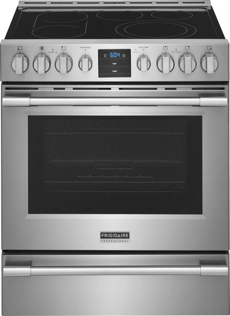 Frigidaire Professional 30'' Front Control Freestanding Air Fry Range