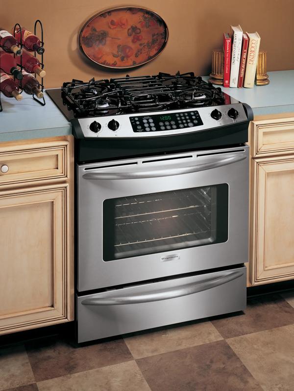 30" Slide-In Dual-Fuel Range