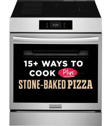 Frigidaire Gallery 30'' Front Control Induction Range with Stone-Baked Pizza