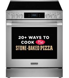 Frigidaire Professional 30'' Electric Range with Stone-Baked Pizza