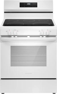 30" Electric Range with Steam Clean