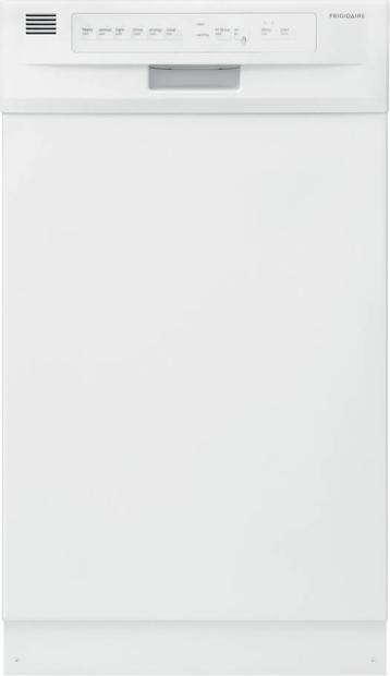 18" Built-In Dishwasher White-FFBD1821MW
