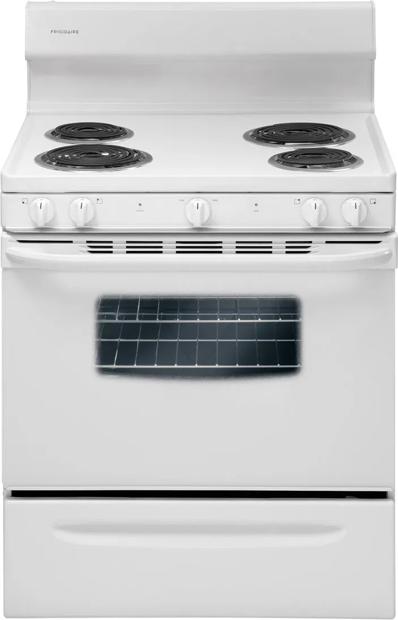 30" Freestanding Electric Range White-CFEF3005LW