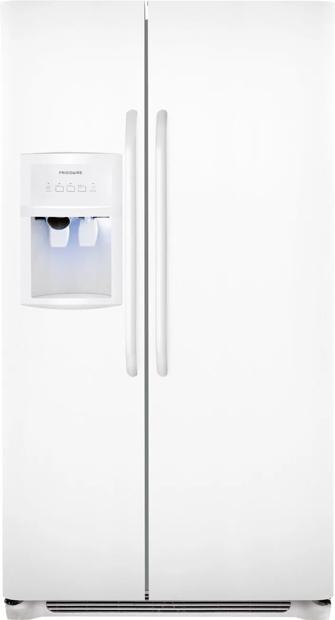 26 Cu. Ft. Side-by-Side Refrigerator Pearl White-FFUS2613LP