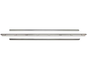 Front Control Electric and Induction Range Black Stainless Steel 3-Piece Trim Kit