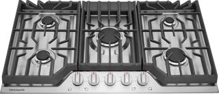 36" Gas Cooktop — Stainless Steel