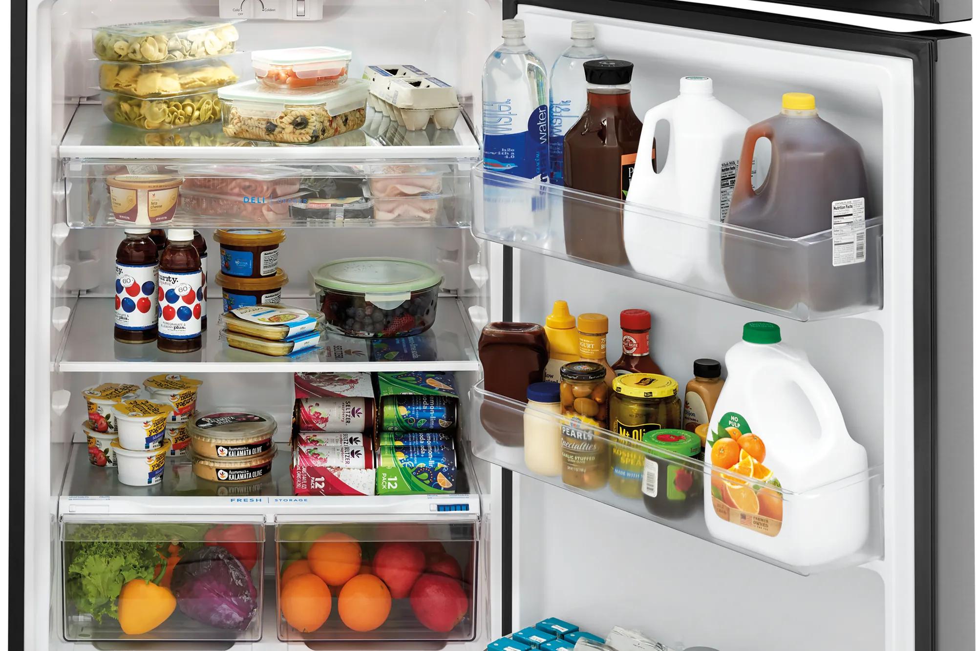 20 Cu. Ft. Garage Ready Top Freezer Refrigerator Stainless Steel