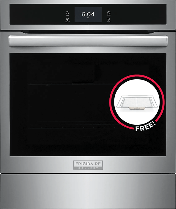 24" Single Electric Wall Oven with Air Fry, Includes Free Air Fry Tray
