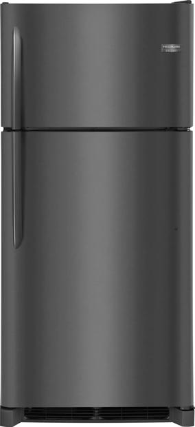 Custom-Flex™ 18.0 Cu. Ft. Top Freezer Refrigerator Black Stainless Steel-FGTR1842TD