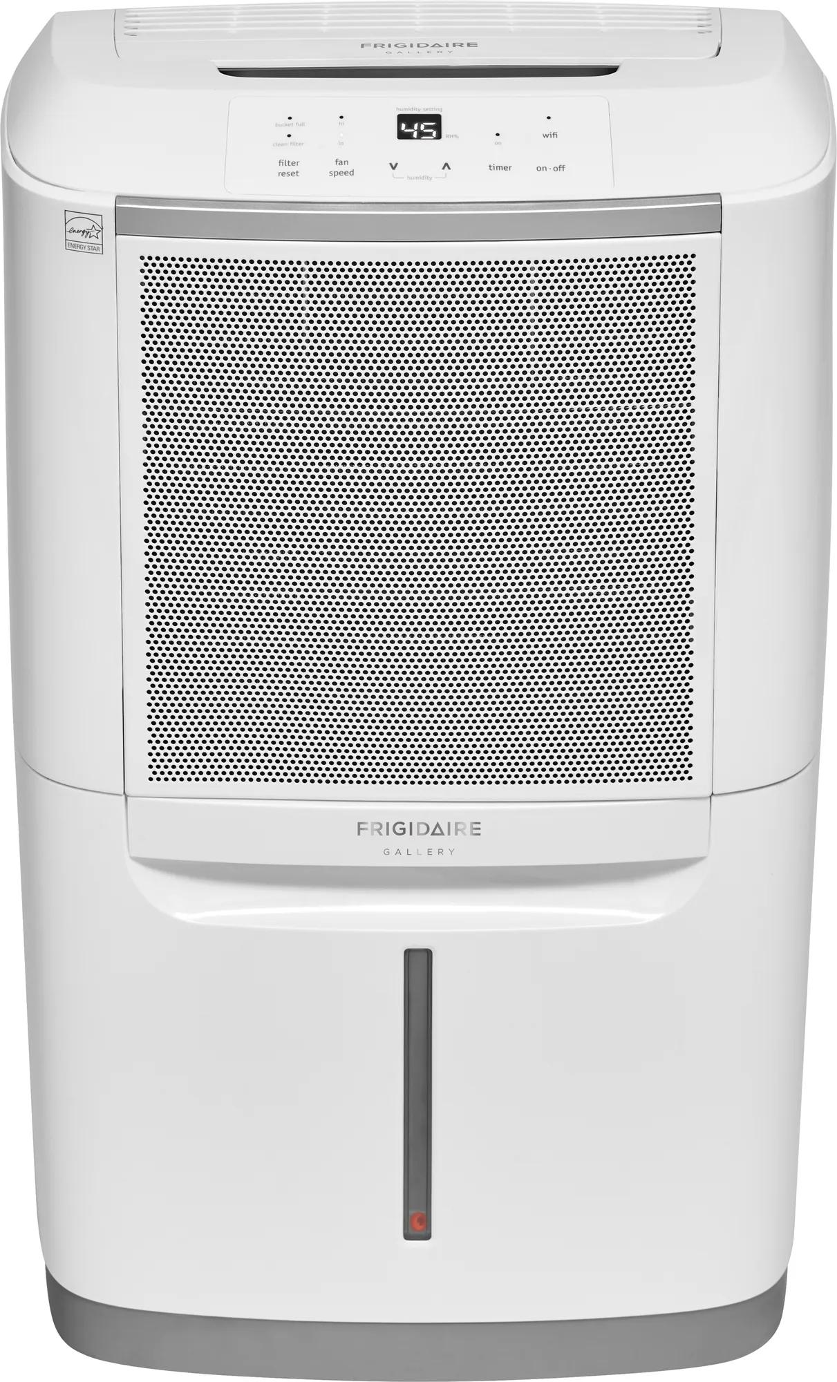 Large Room 70 Pint Capacity Dehumidifier with Wi-Fi
