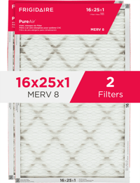PureAir®   16" x 25" x 1" MERV 8 Allergen Air Filter - 2 Pack