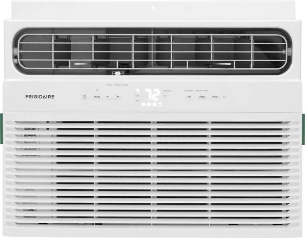 12,000 BTU Window Room Air Conditioner with Supplemental Heat