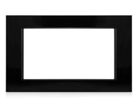 30" Black Microwave Trim Kit