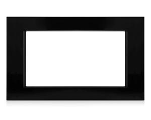 30" Black Microwave Trim Kit