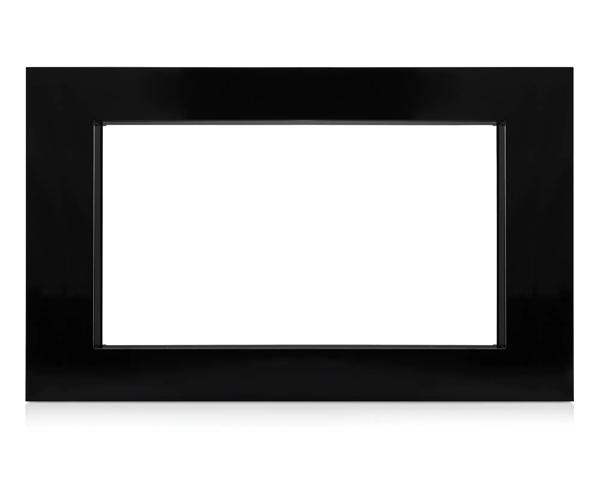 30" Black Microwave Trim Kit