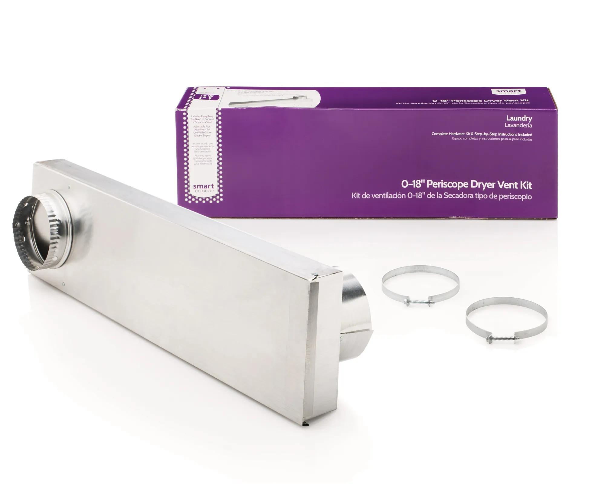 0"-18" Dryer Periscope Vent Kit