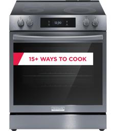 Frigidaire Gallery 30'' Front Control Electric Range with Total Convection