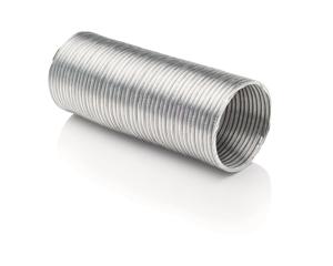 5' Long 4" Semi-Rigid Dryer Vent Pipe without Clamps