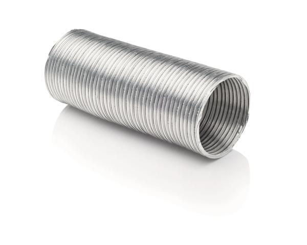 5' Long 4" Semi-Rigid Dryer Vent Pipe without Clamps