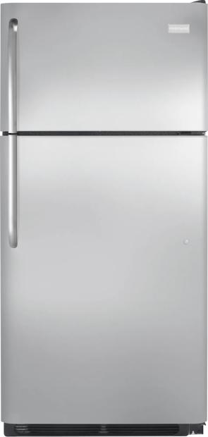 18 Cu. Ft. Top Freezer Refrigerator Stainless Steel-FFHT1826PS
