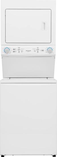 Electric Long Vent Stacked Laundry Center - 3.9 Cu. Ft Washer and 5.5 Cu. Ft. Dryer