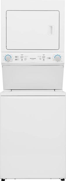 Electric Long Vent Stacked Laundry Center - 3.9 Cu. Ft Washer and 5.5 Cu. Ft. Dryer - FLCE7523AW