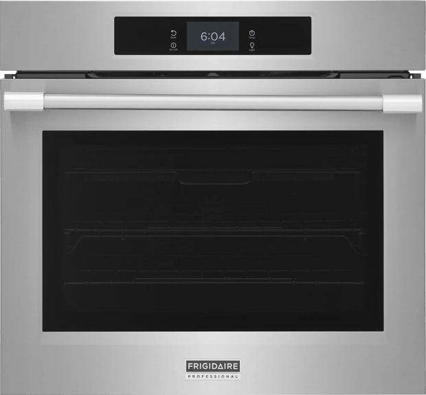 30" Single Wall Oven with Stone-Baked Pizza Stainless Steel-PCWS3085AF