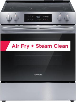 30" Front Control Electric Range